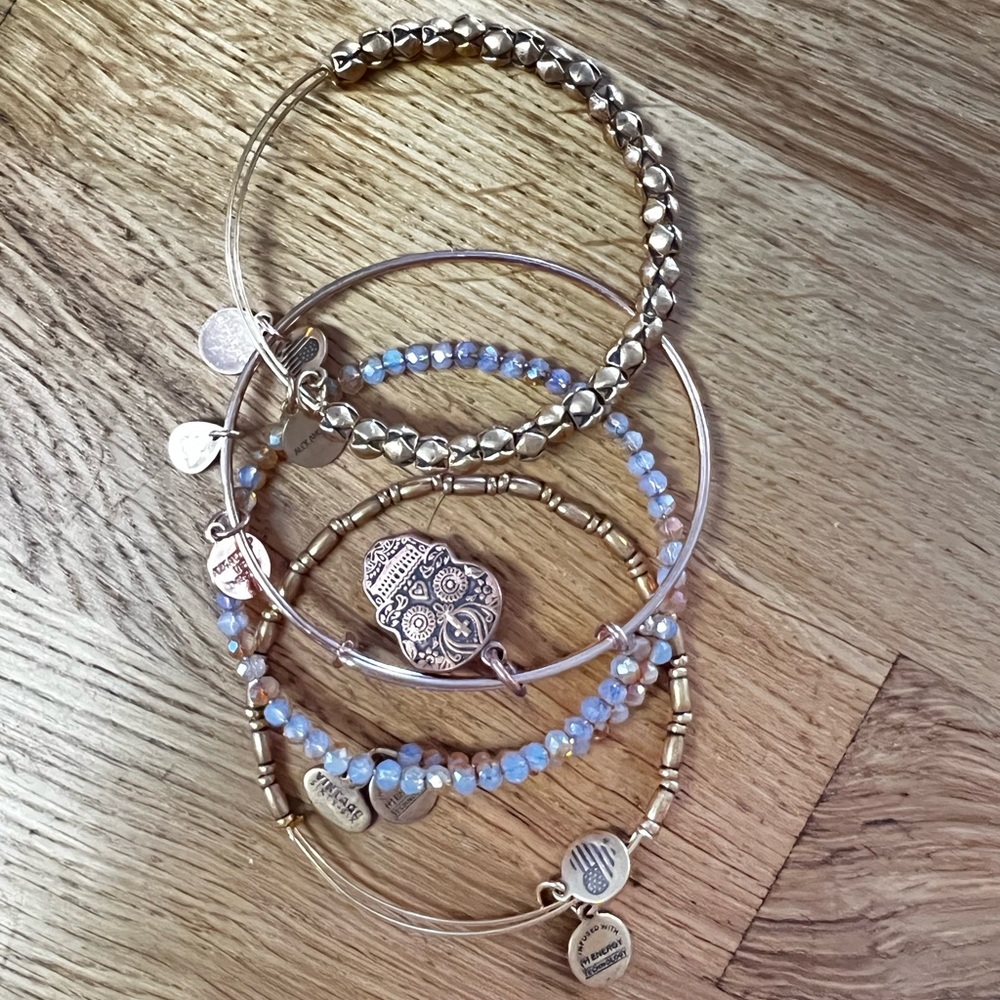 Four ALEX & ANI Bracelet Set